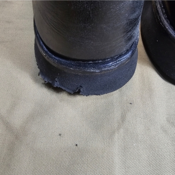 Coach Soltech Men Black Ankle Boots Size 11 - Picture 8 of 11